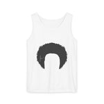Copy of Afro Silhouette Tank Top — Minimalist Black Hair Graphic Muscle Tee