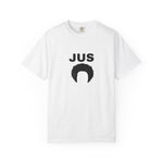 JUS Afro Silhouette White T-Shirt