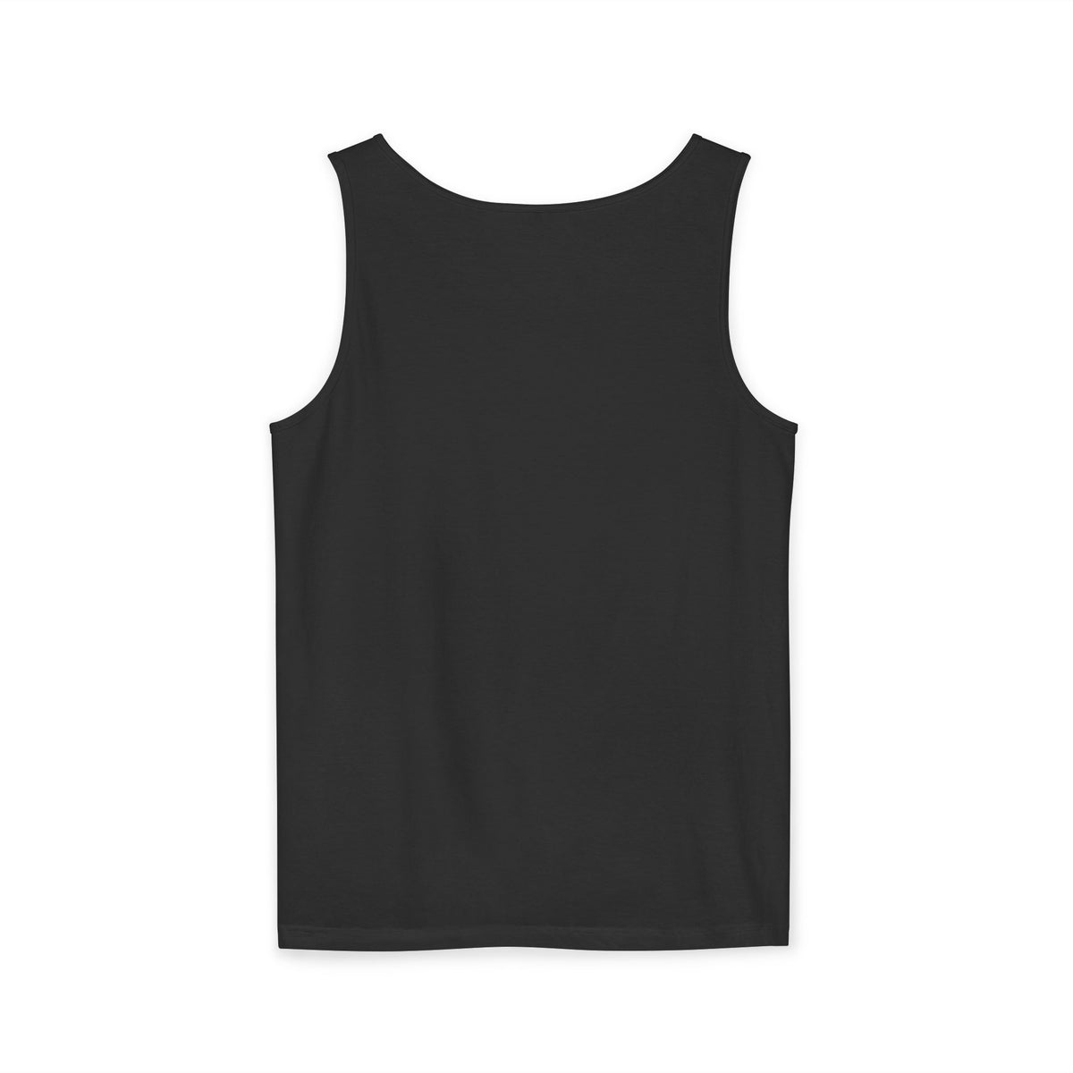Afro Silhouette Tank Top — Minimalist Black Hair Graphic Muscle Tee