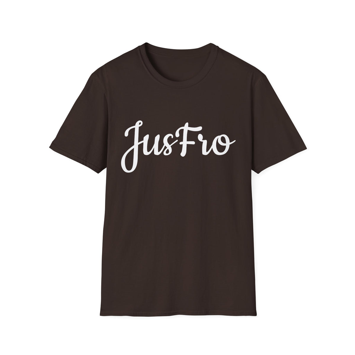 Unisex Softstyle Brown T-Shirt