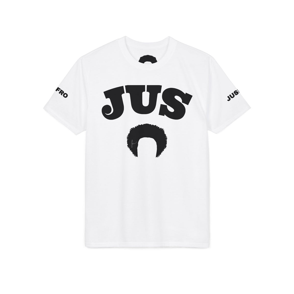 JUS T-Shirt — Retro Bold Logo Tee