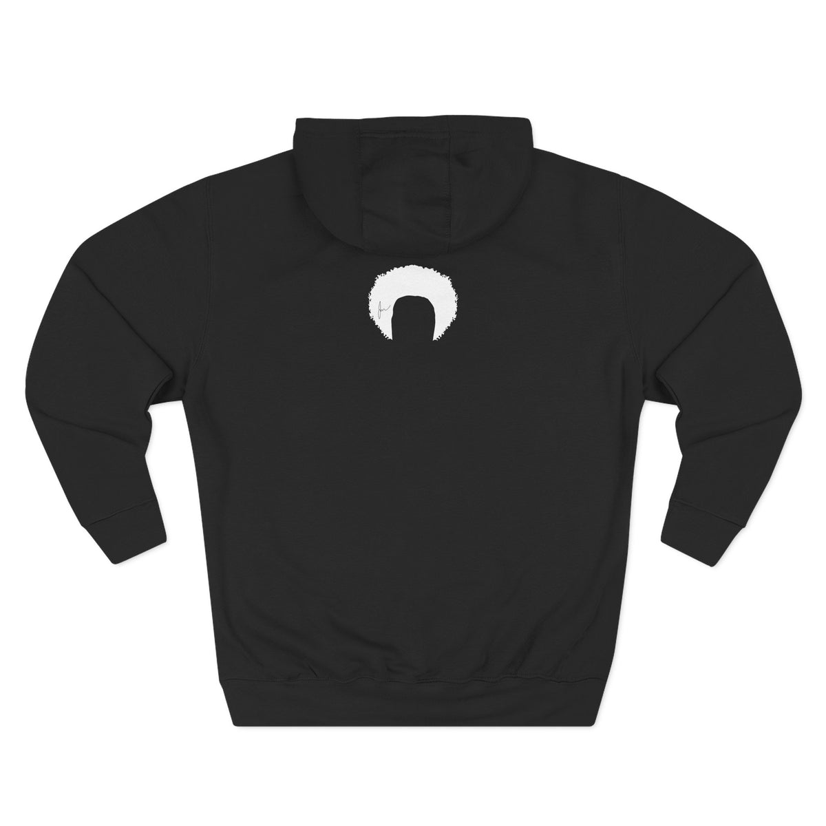JusFro Signature Afro Black Hoodie